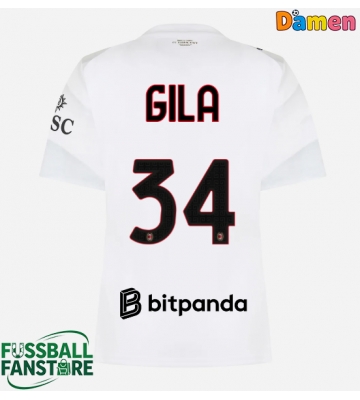 AC Milan Mario Gila #34 Replik Auswärtstrikot Damen 2026-27 Kurzarm